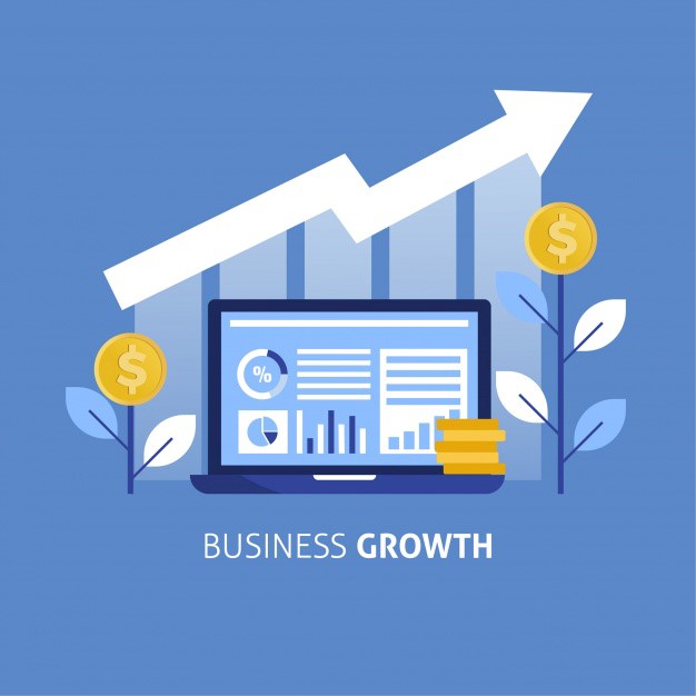 میزان رشد یک کسب و کار، به میزان رشد فروش آن بستگی دارد.